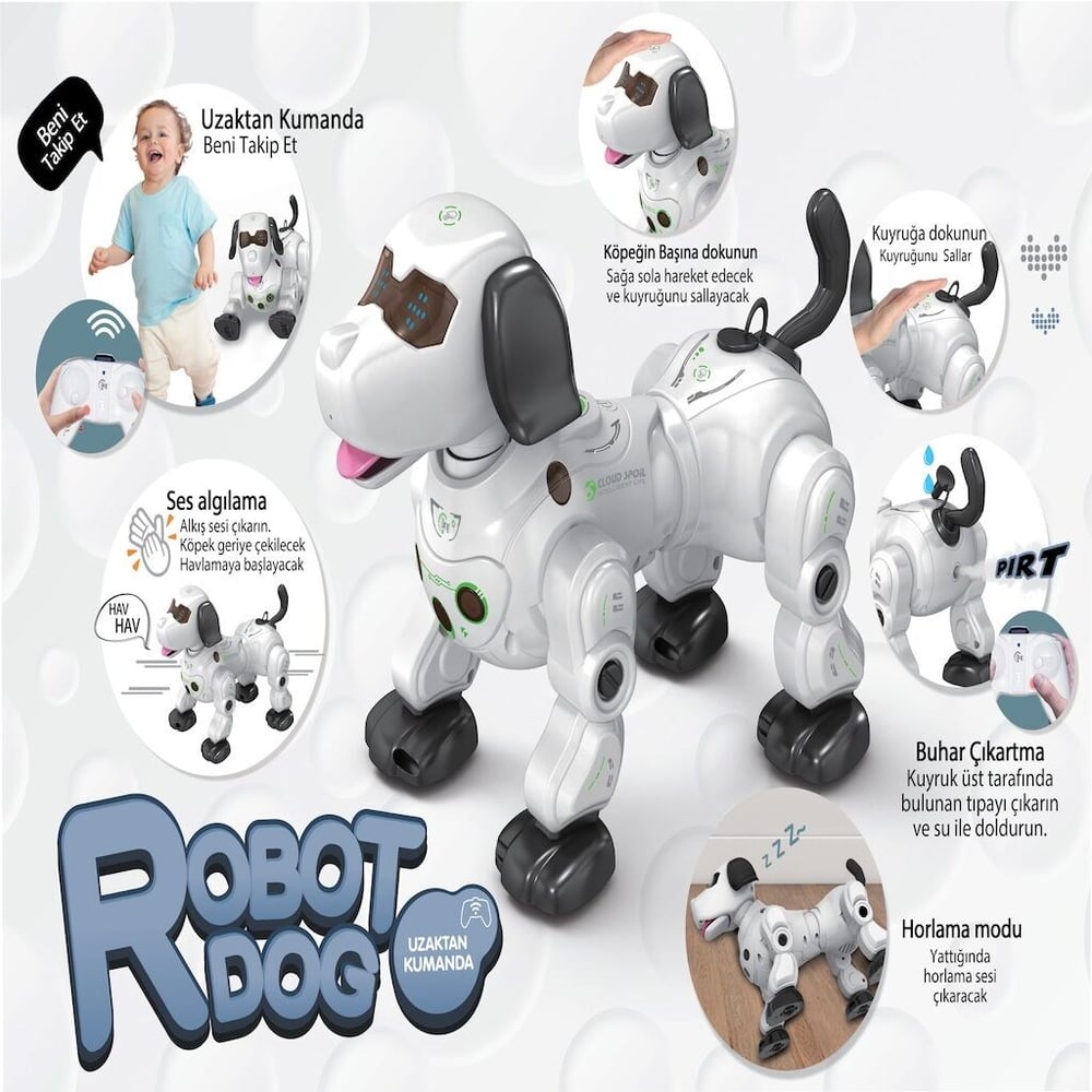 VAR-GL-777-602A UK ISIKLI VE SESLI AKILLI ROBOT 8