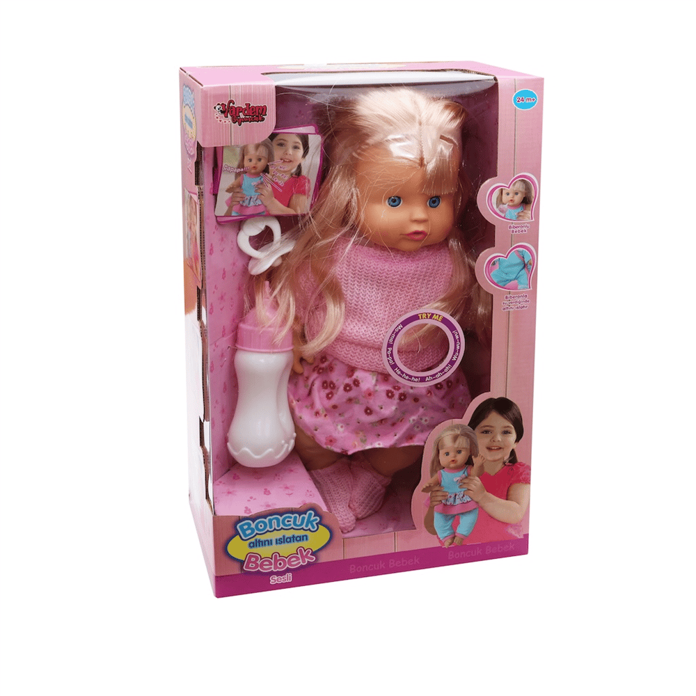 VAR-LD9706K-G 30 CM EMZIKLI BIBERONLU BONCUK BEBEK 24