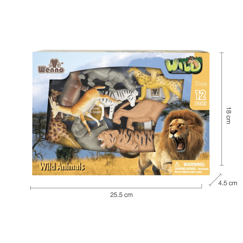 VAR-SH-5901-5904 12 PCS VAHSI VE CIFTLIK  HAYVAN 20