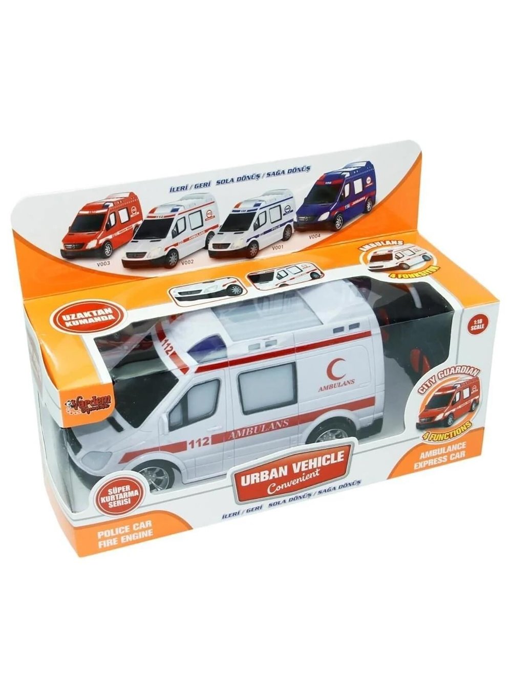 VAR-SM-V001-2-3/V004 U/K F/F AMBULANS POLIS ITFAIYE 24