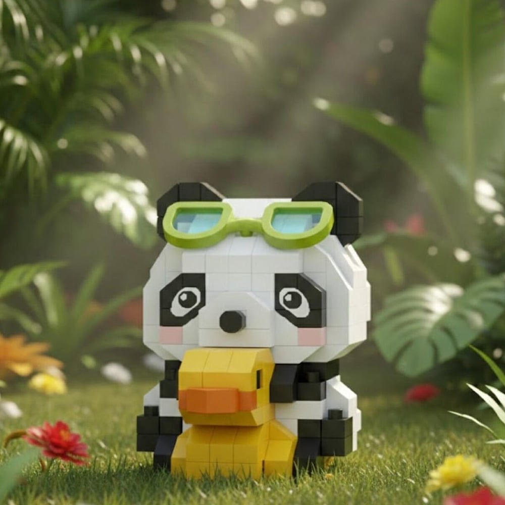 VGN-LZ-8634 ORDEKLI PANDA 190 PCS  BLOCK-MINI 96