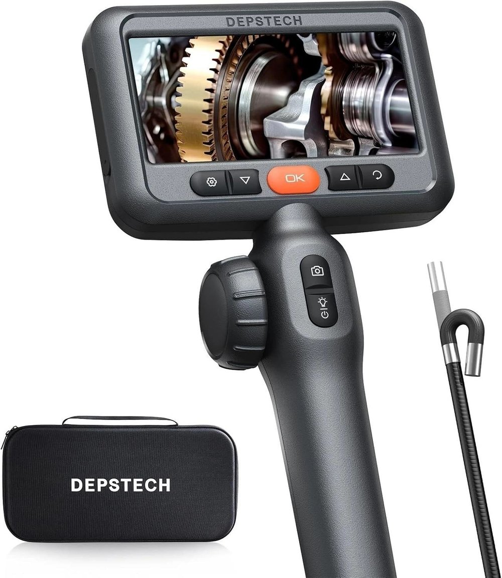 Depstech 210° İki Yönlü Eklemli Endeskop 6mm - 1.5m Kablo