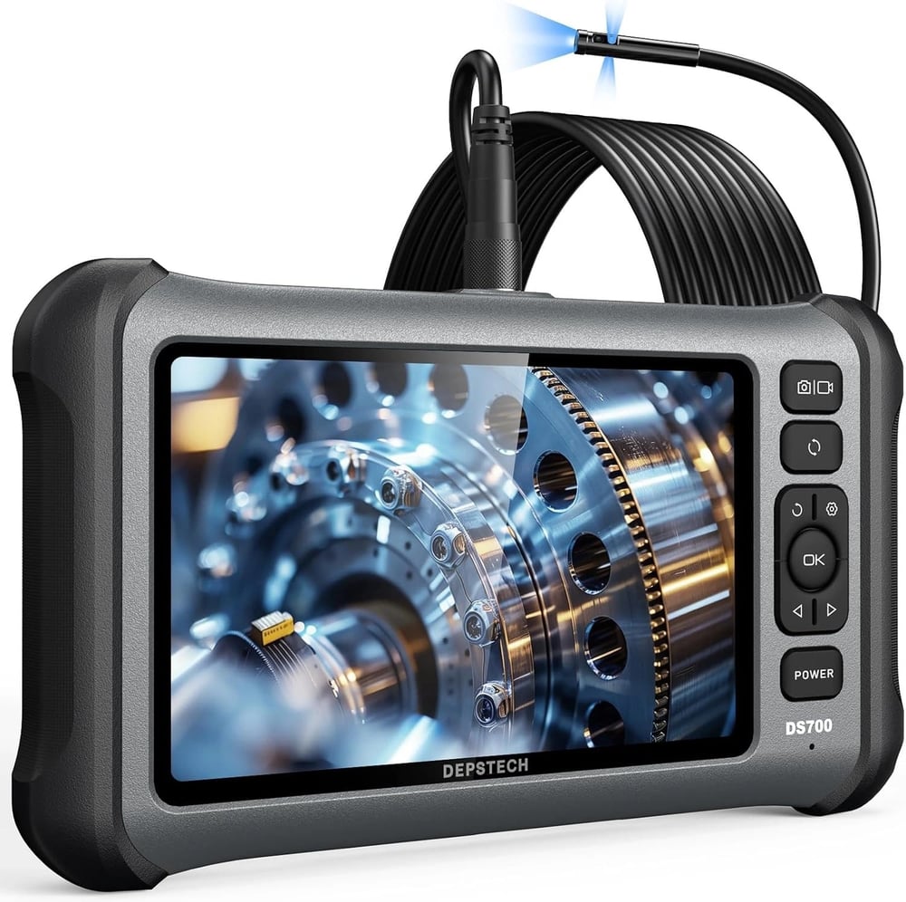 DEPSTECH DS700SE Üç Lensli Endoskop Kamerası 7 Inc IPS Ekran - 5m Kablo