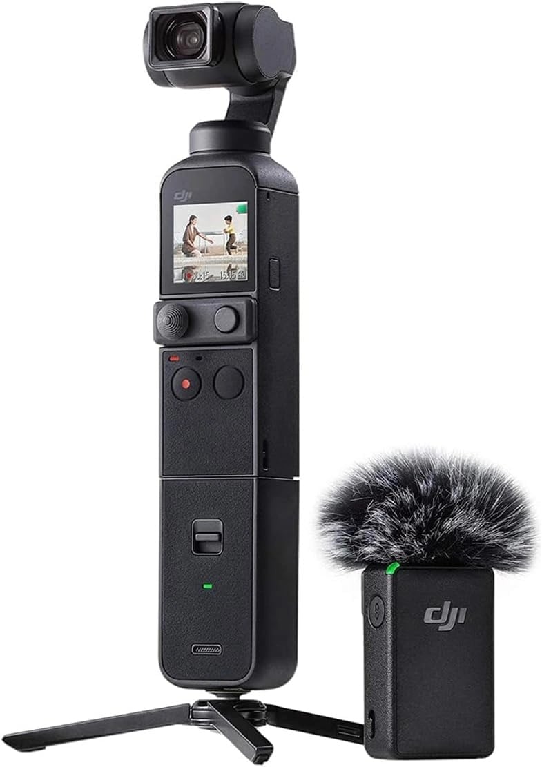DJI Pocket 2 Creator Combo, Dijital Kamera 4K, 1/1.7