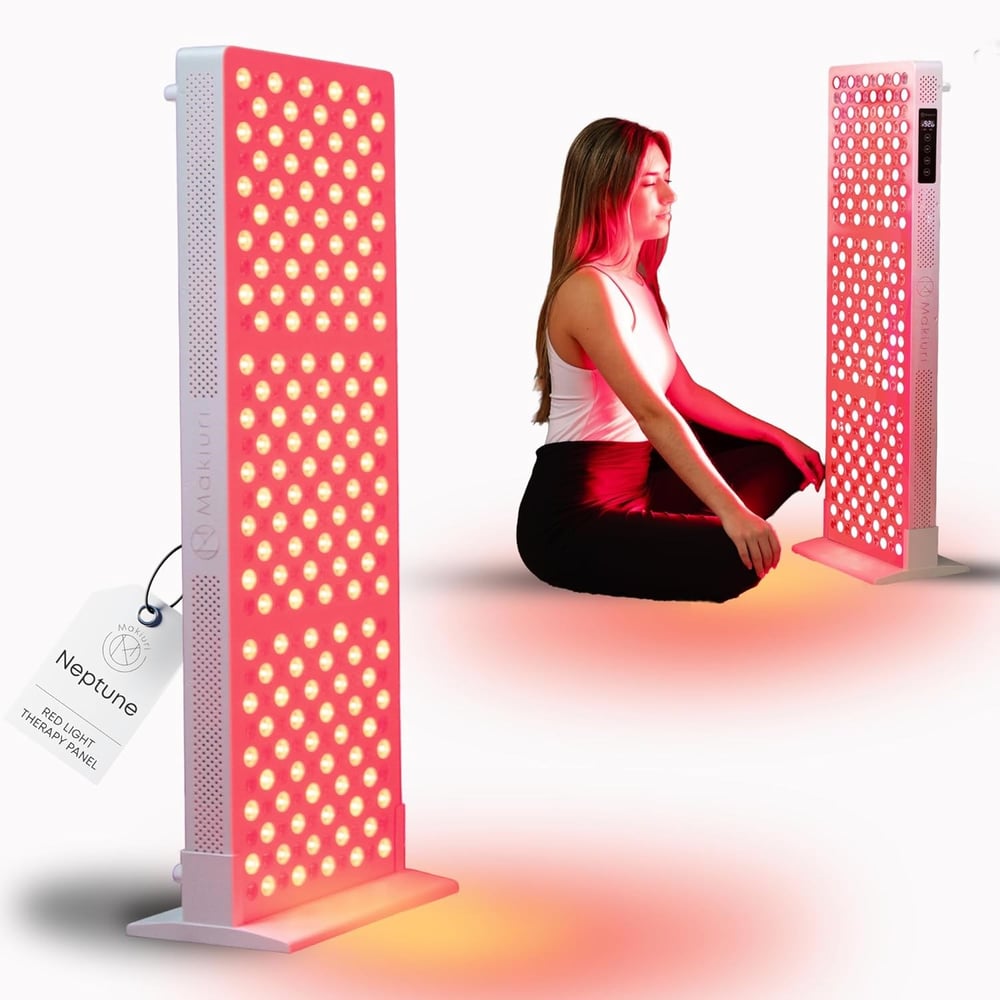 Makiuri Klinik Sınıf Kırmızı Işık Paneli 200 LED | Kırmızı ve NIR (Beyaz Cıva)