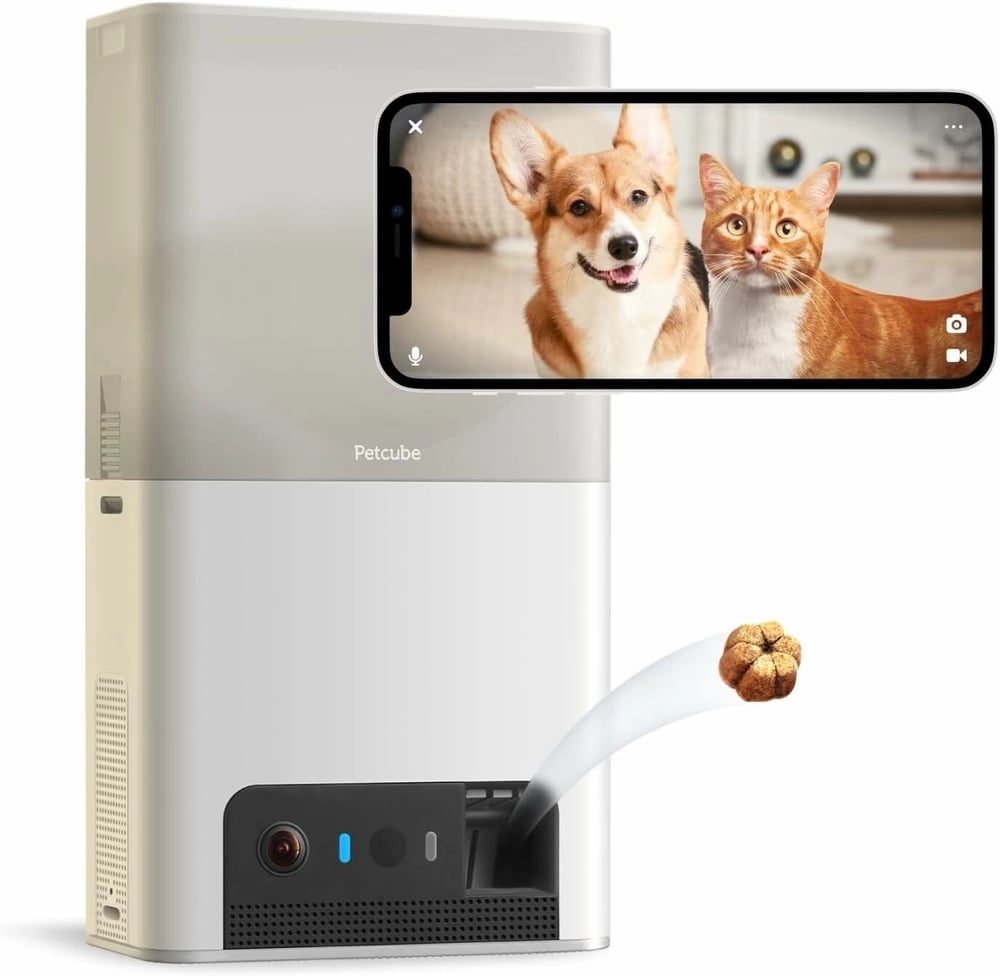 Petcube Bites 2 Lite WiFi Evcil Hayvan İzleme Kamerası - Otomatik Mama Kabı
