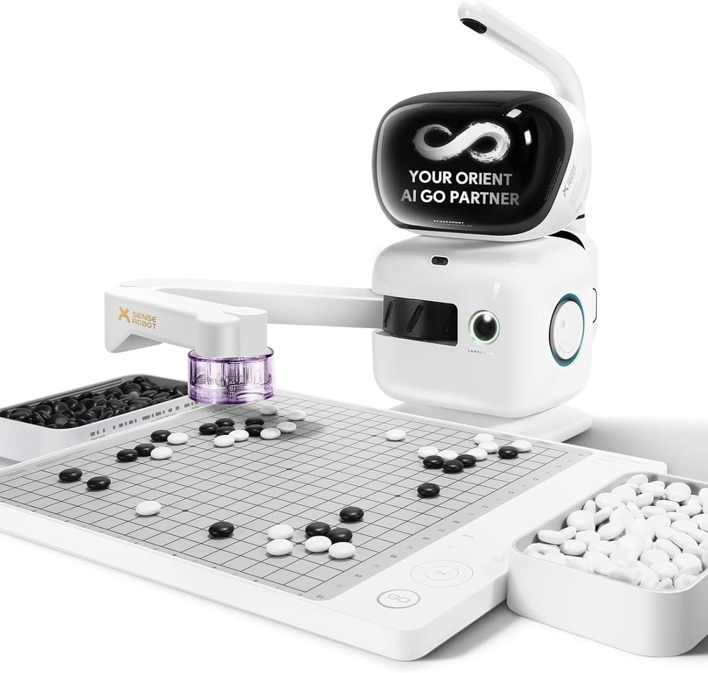 Sense Robot Go Professional – Yapay Zeka Destekli Akıllı Go Tahtası, Robotik Kol