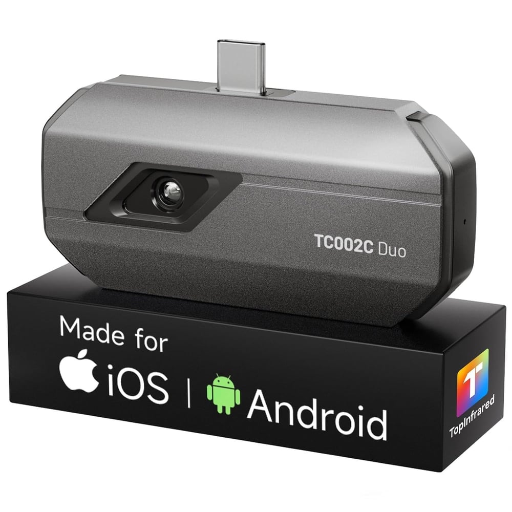 TOPDON TC002C USB-C iPhone ve iPad Termal Kamera 256×192