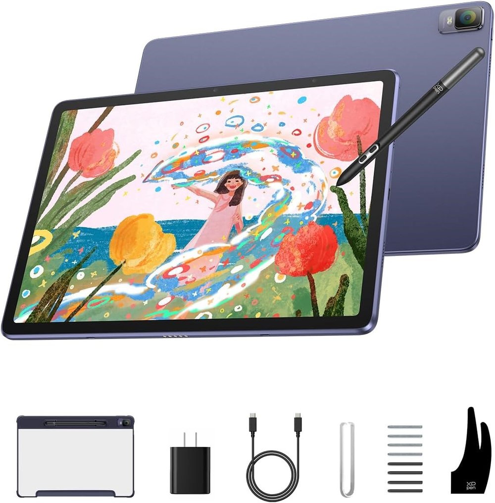 XP-Pen 12.2 Inc Bağımsız Çizim Tableti, Bilgisayar Gerektirmez X3 Pro İnce Kalem