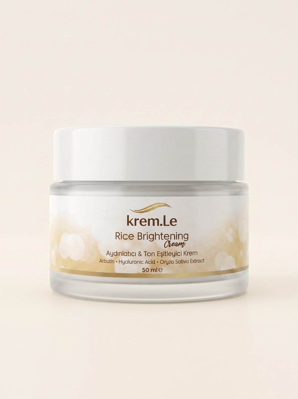 Pirinç Özlü Aydınlatıcı Ton Eşitleyici Leke Karşıtı Bakım Kremi | Rice Brightening Cream 50ml