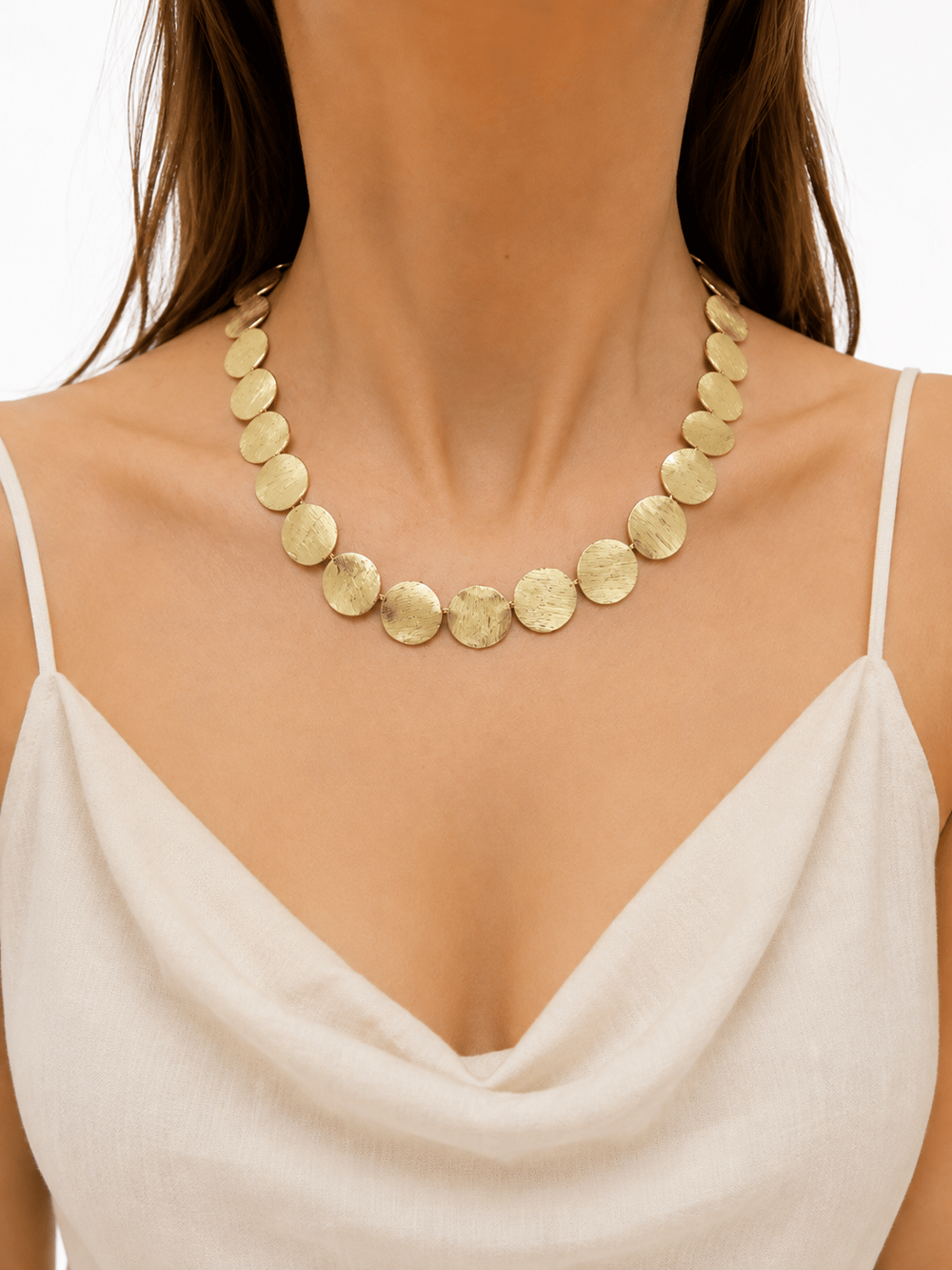 Circle Glow Gold Kolye