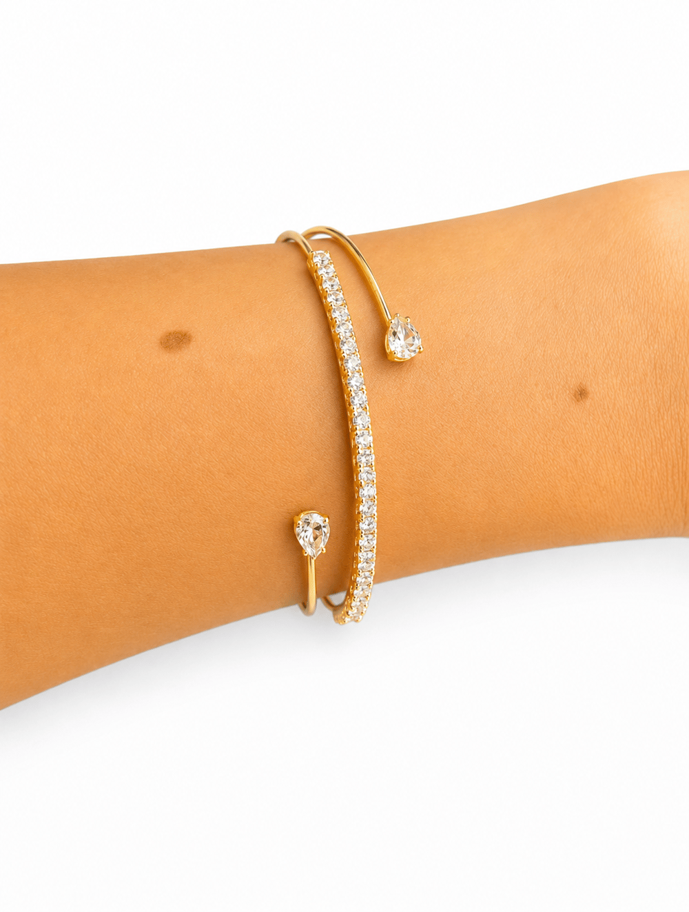 Pearl Glow Gold Kelepçe