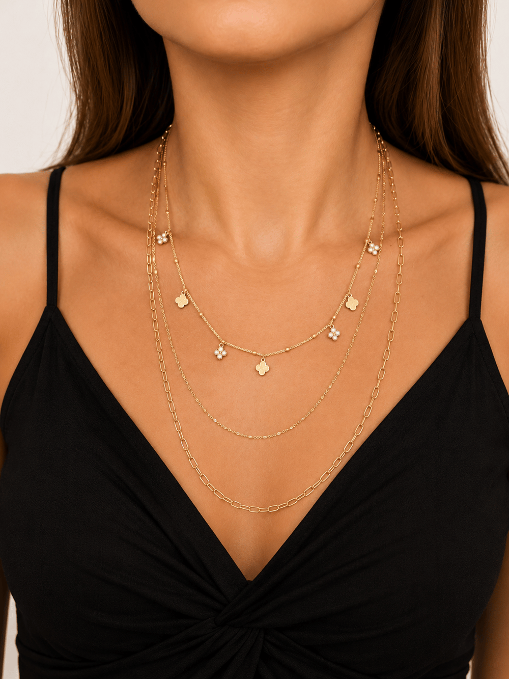 Summer Layers Gold Kolye
