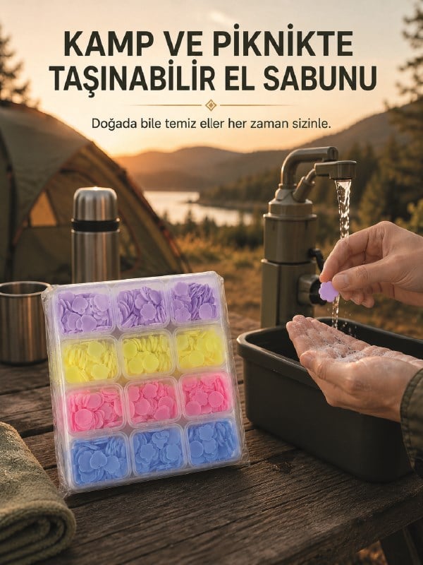 24 Adet Yaprak Sabun ile Günlük Hijyen