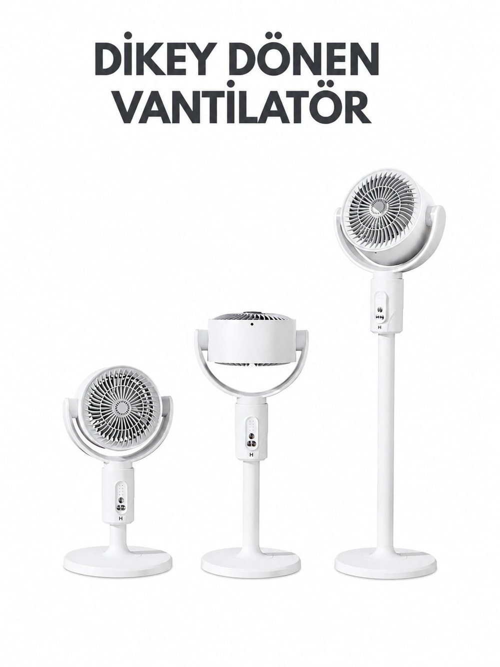 F1 DİKEY DÖNEBİLEN VANTİLATÖR