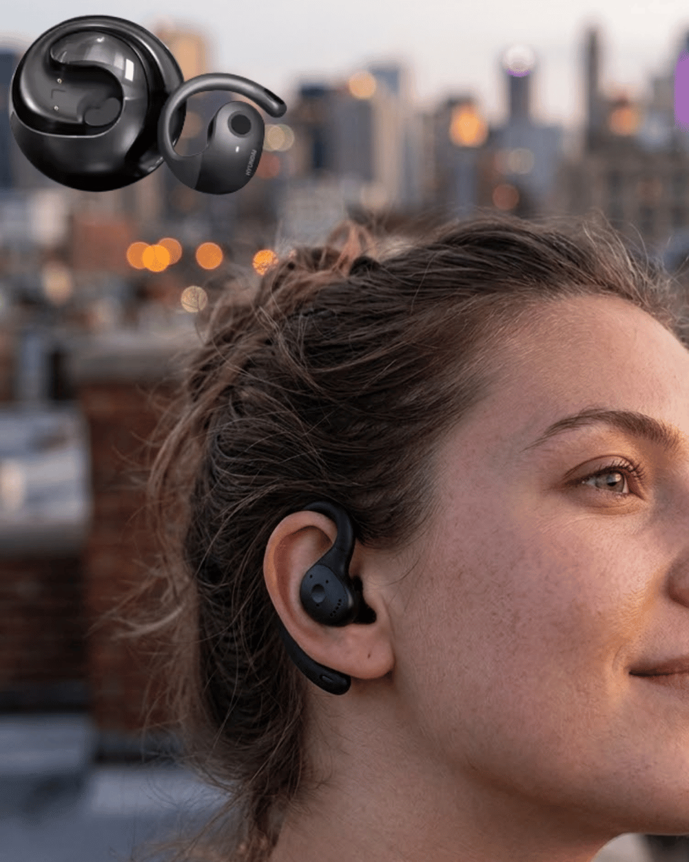 HiFi Ses Kablosuz Kulaklık Dokunmatik Kontrol Bluetooth Kulaklık