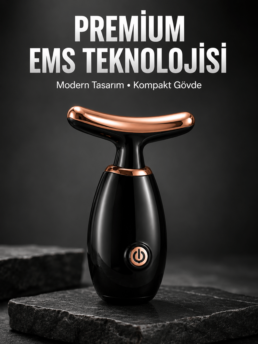 Kırışıklık Karşıtı Ultrasonik Titreşimli Yüz Masaj Aleti Yeni Nesil