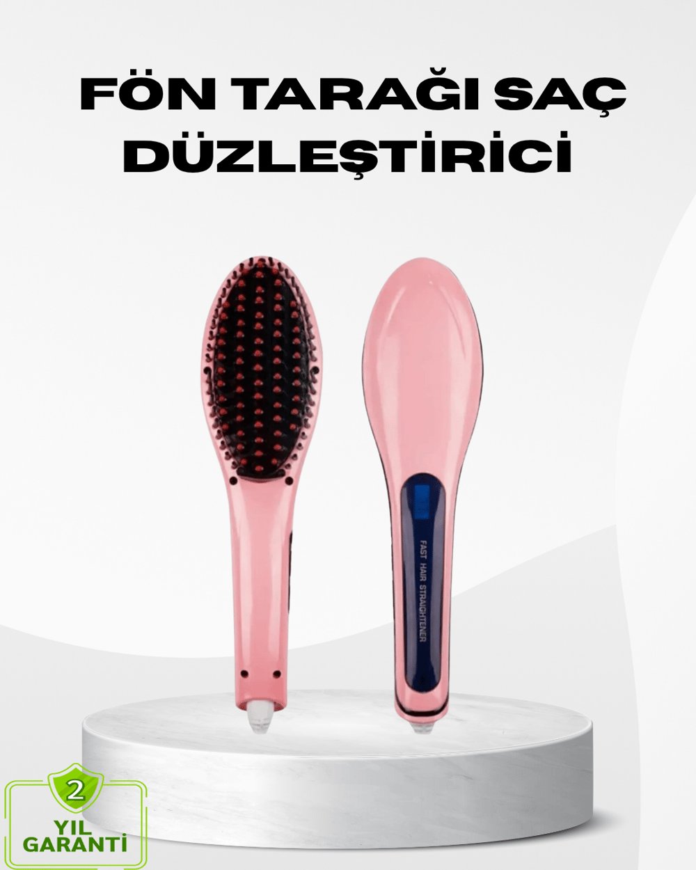 Seramik Plakalı Saç Düzleştirici Hızlı Isınan 5 Kademe Isı Ayarlı