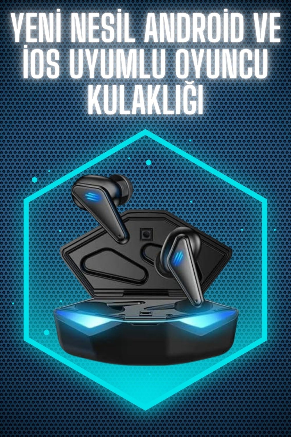 Wireless Kulaklık Mikrofonlu Bluetooth Oyuncu Kulaklığı