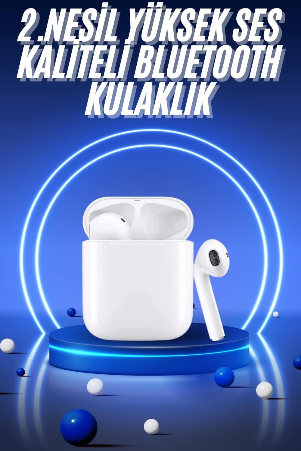 Yeni Nesil Dokunmatik Kontrol Çağrı Cevaplayabilen Kablosuz Bluetooth Kulaklık