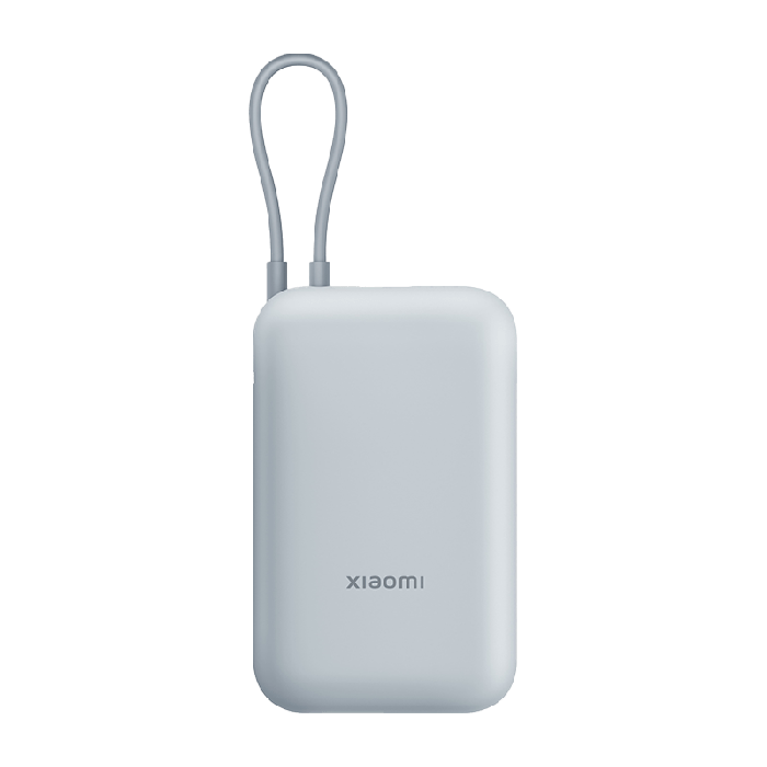 BHR9073GL-XIAOMI POWER BANK 10000mAh (INTEGRATED CABLE) ICE BLUE