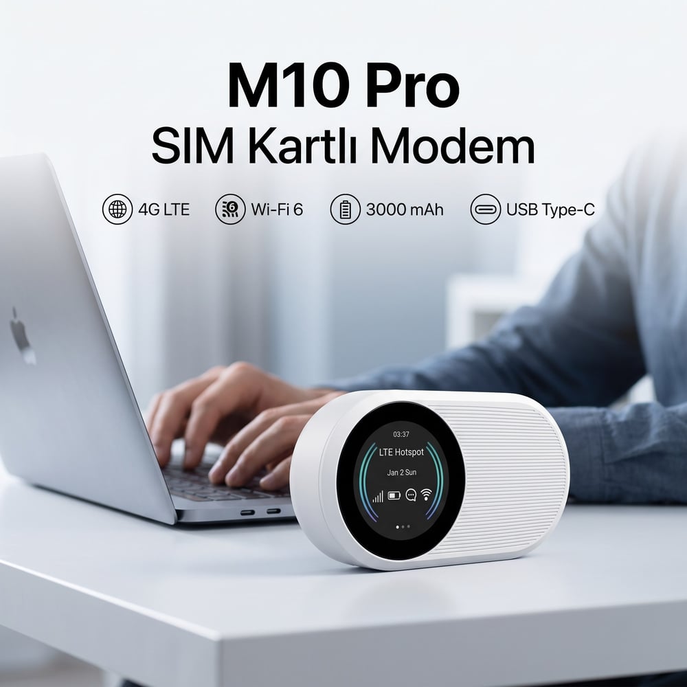 SIM Kartlı Modem - M10 Pro