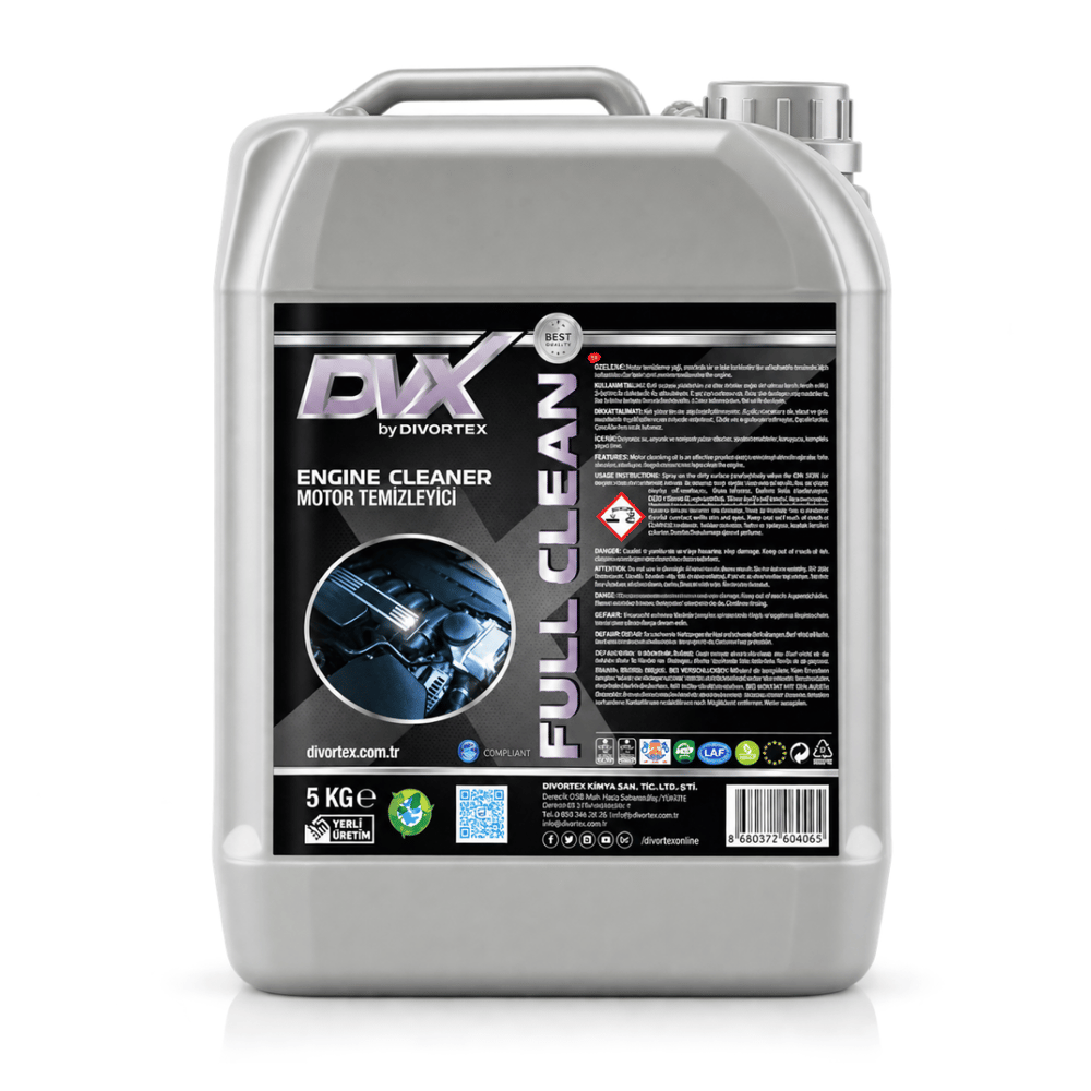 DİVORTEX FULL CLEAN MOTOR TEMİZLEYİCİ 5 KG.