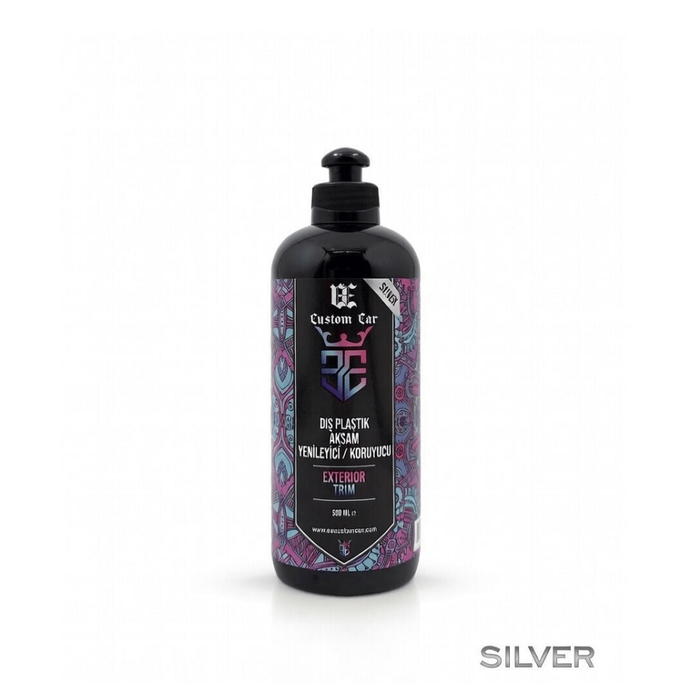 EE CUSTOM CAR (SILVER SERİ) DIŞ PLASTİK AKSAM YENİLEYİCİ/KORUYUCU (EXTERIOR TRIM) 500 ML