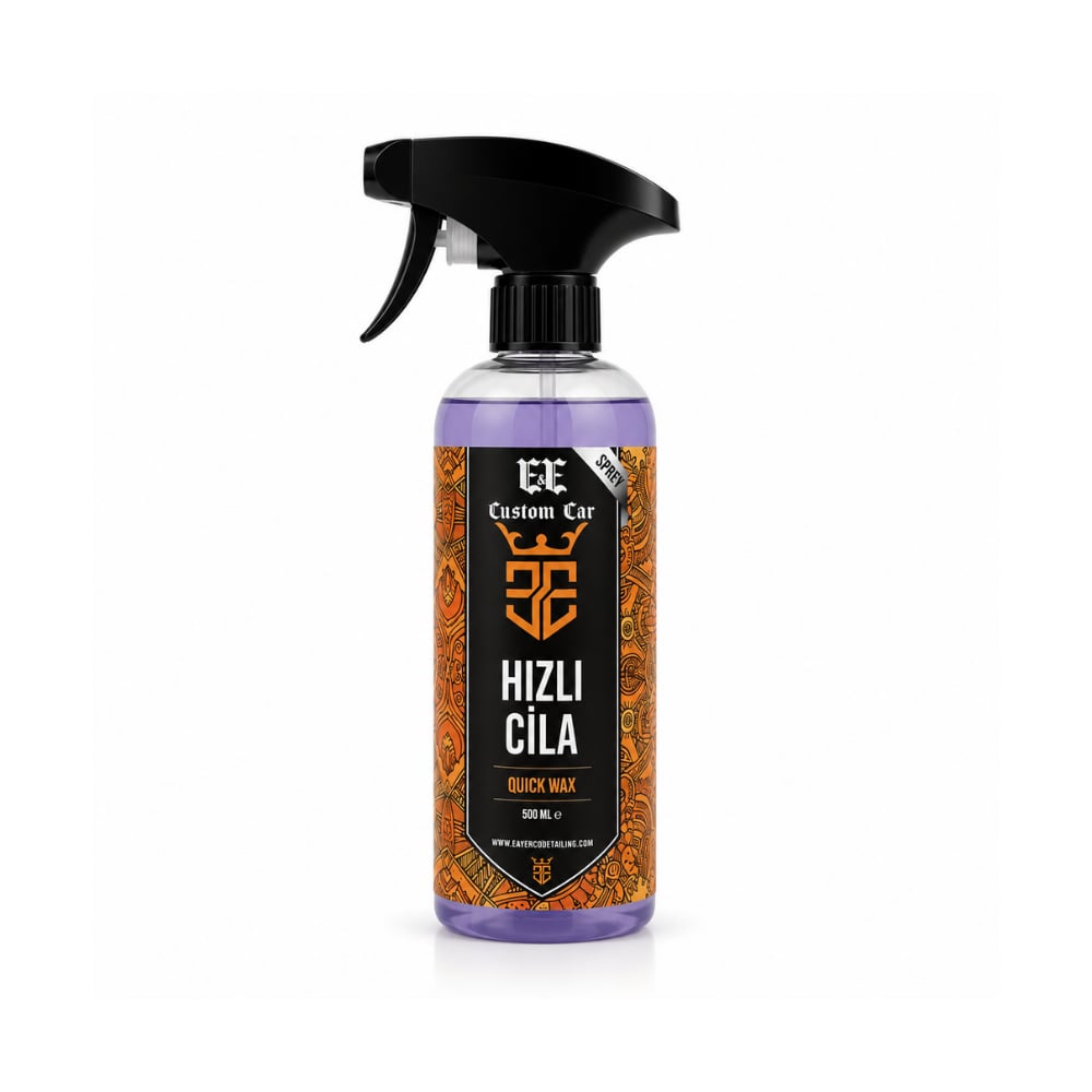 EE CUSTOM CAR (SILVER SERİ) HIZLI CİLA QUICK WAX 500 ML