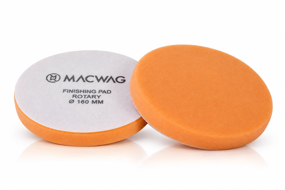 MACWAG ROTARY ORANGE PAD 152\160 X25 MM PROFESYONEL YUMUŞAK CİLA VE PARLATMA SÜNGERİ
