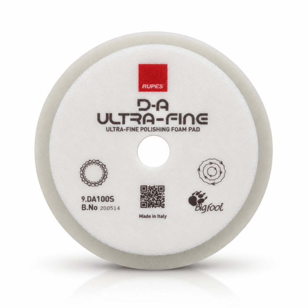 RUPES 9.DA100S DA COARSE PAD 80/100 MM / BEYAZ - YÜKSEK PERFORMANS CİLA SÜNGERİ