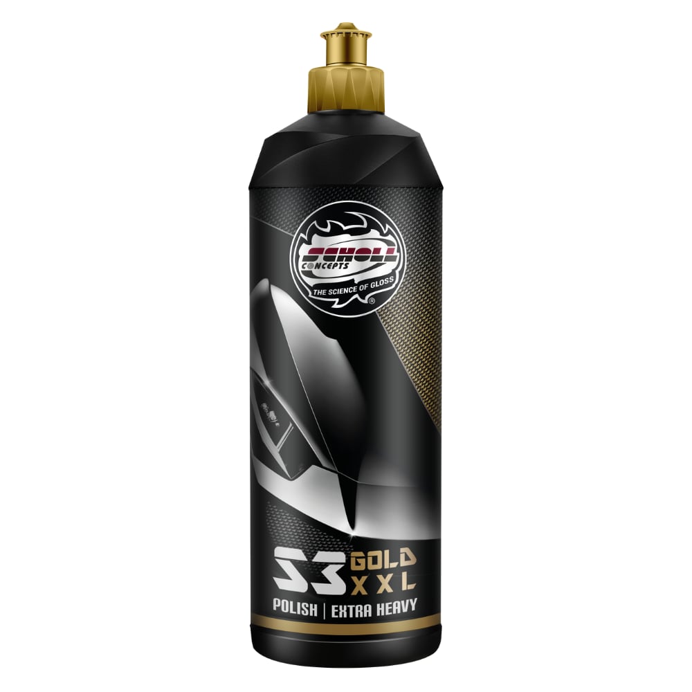 SCHOLL CONCEPTS S3 GOLD XXL RUBBİNG COMPOUND 1 LT (Tek Adımda Kusursuz Boya Düzeltme ve Yüksek Parlaklık)