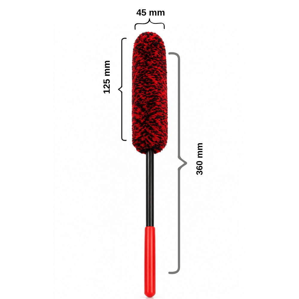 Virtues (36 cm) Esnek Mikrofiber Çizmeyen Jant Fırçası