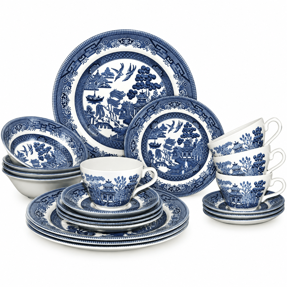 Blue Willow, 20 Parça Yemek Takımı