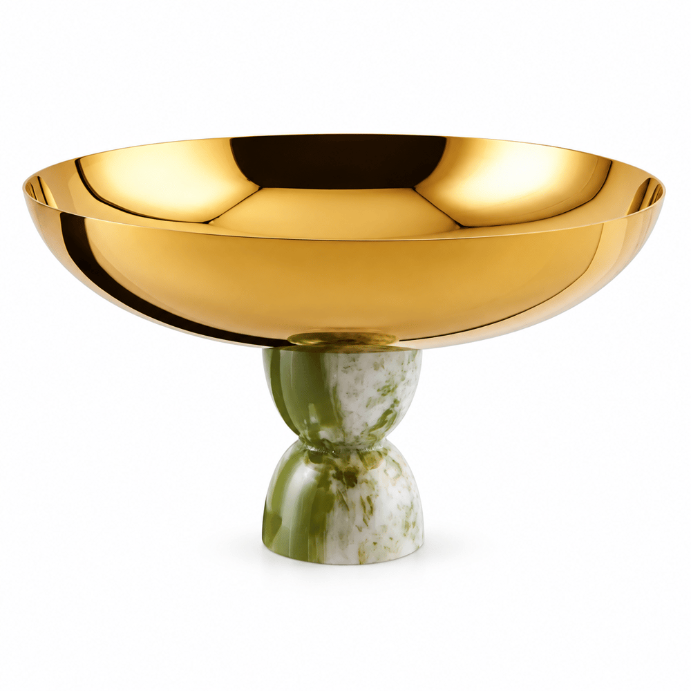 Cup With Foot Ø Cm 26 H Cm 15,3 Madame Pvd