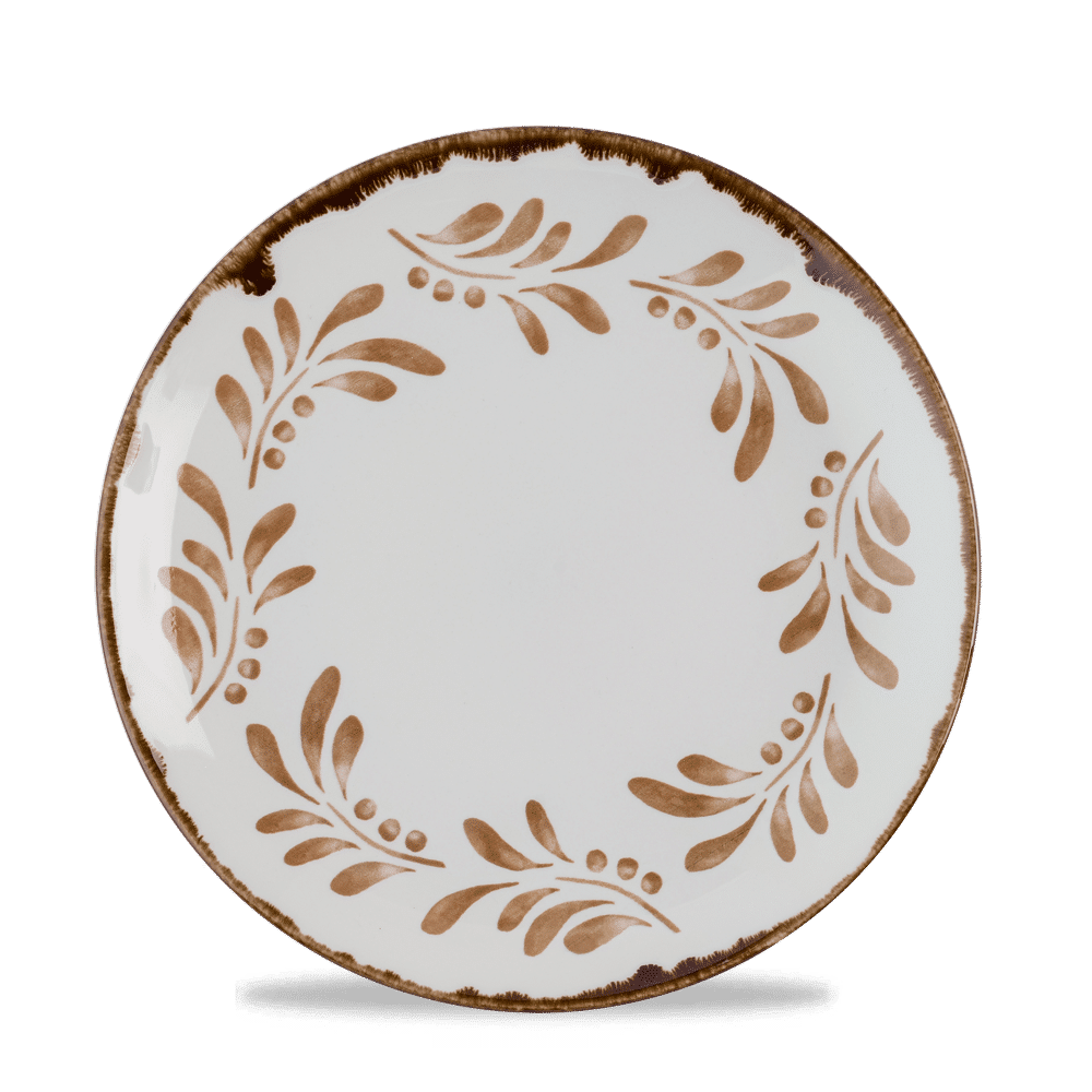 Harvest Mediterranean Terracotta Düz/Kenarsız Tabak 21,7 cm