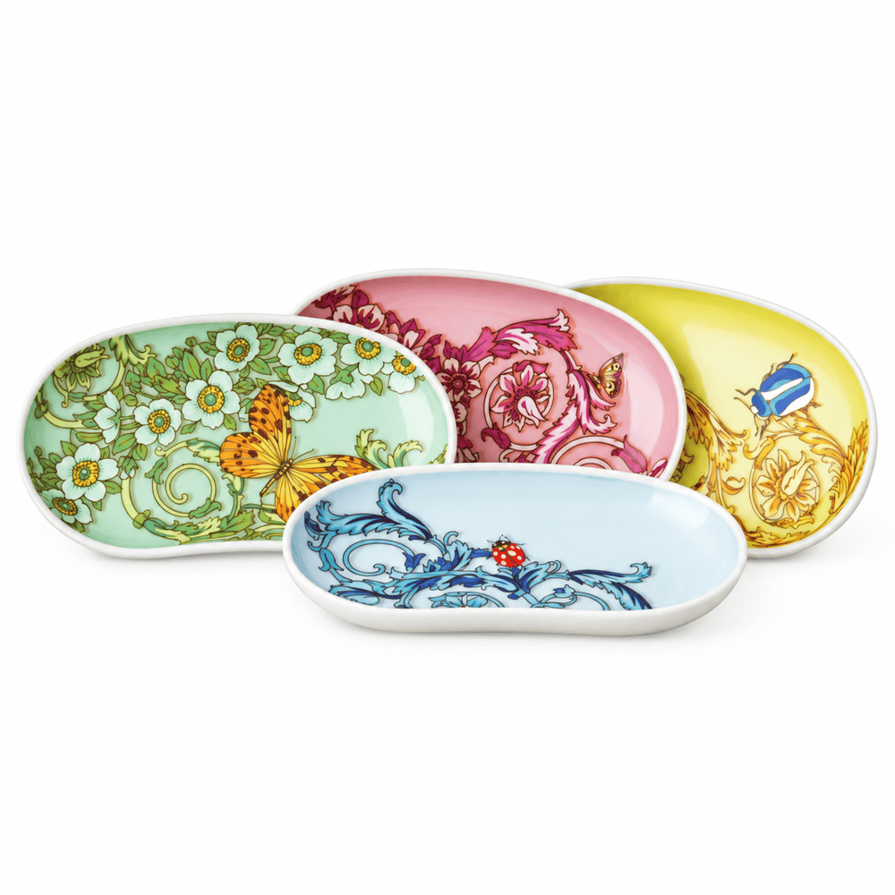 Le Jardin Mixed, Set 4 Bowls, 11x7