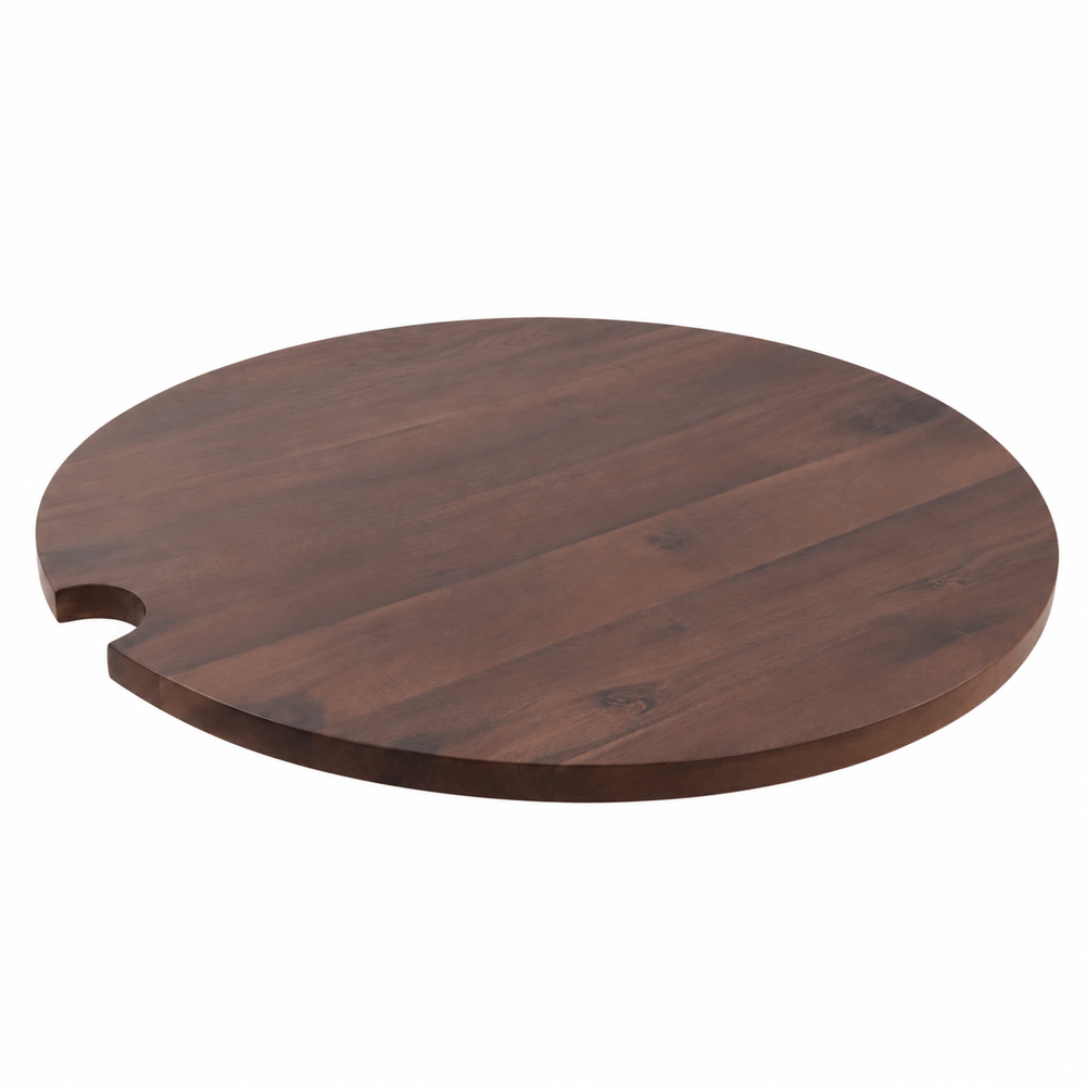 Lid Ø Cm 45 H 1,5 Acacia Wood