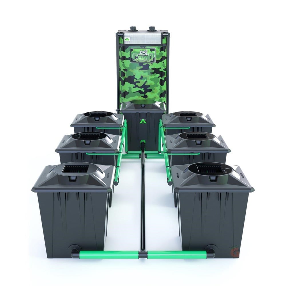 Alien Hydroponics RDWC Black 6 Saksı 20 litre