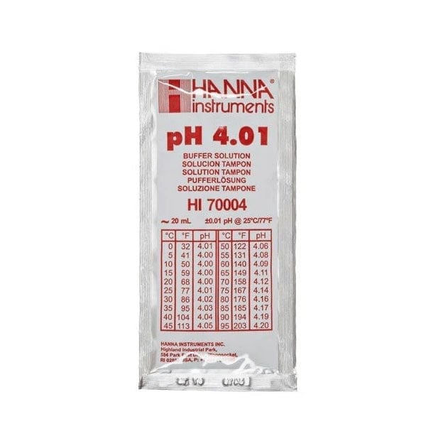 Hanna pH 4.01 Kalibrasyon Sıvısı 20 ml