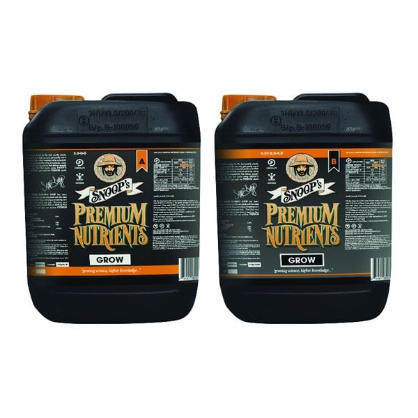 Snoop's Premium Nutrients Grow A-B 5 litre