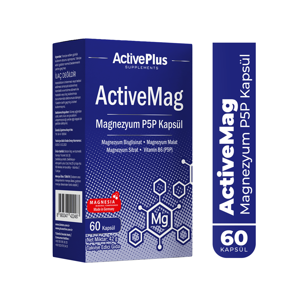 ActivePlus ActiveMag 60 Kapsül