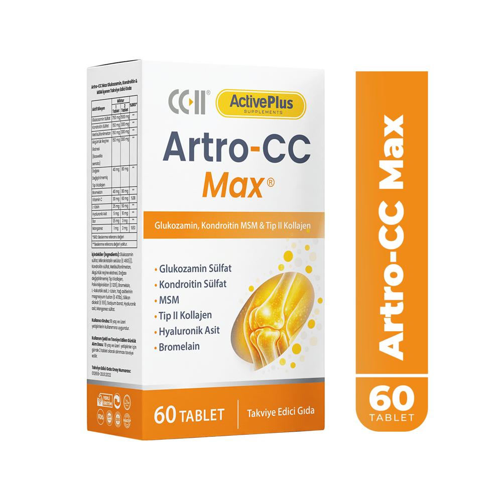 ActivePlus Artro-CC Max Glucosamine 60 Tablet