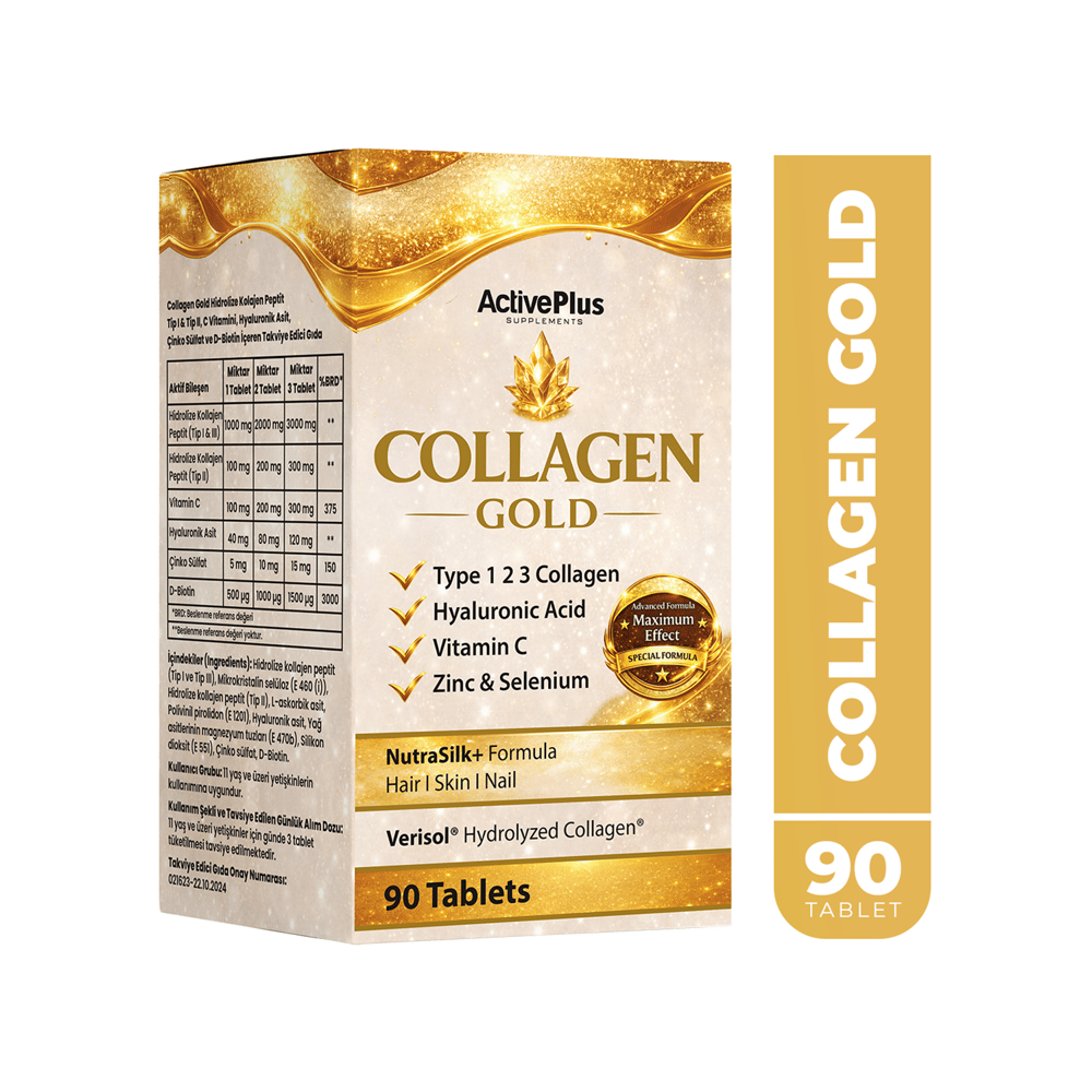 ActivePlus Gold Beauty Collagen Complex 90 Tablet