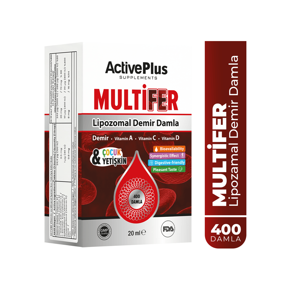ActivePlus Multifer 20ml 400 Damla