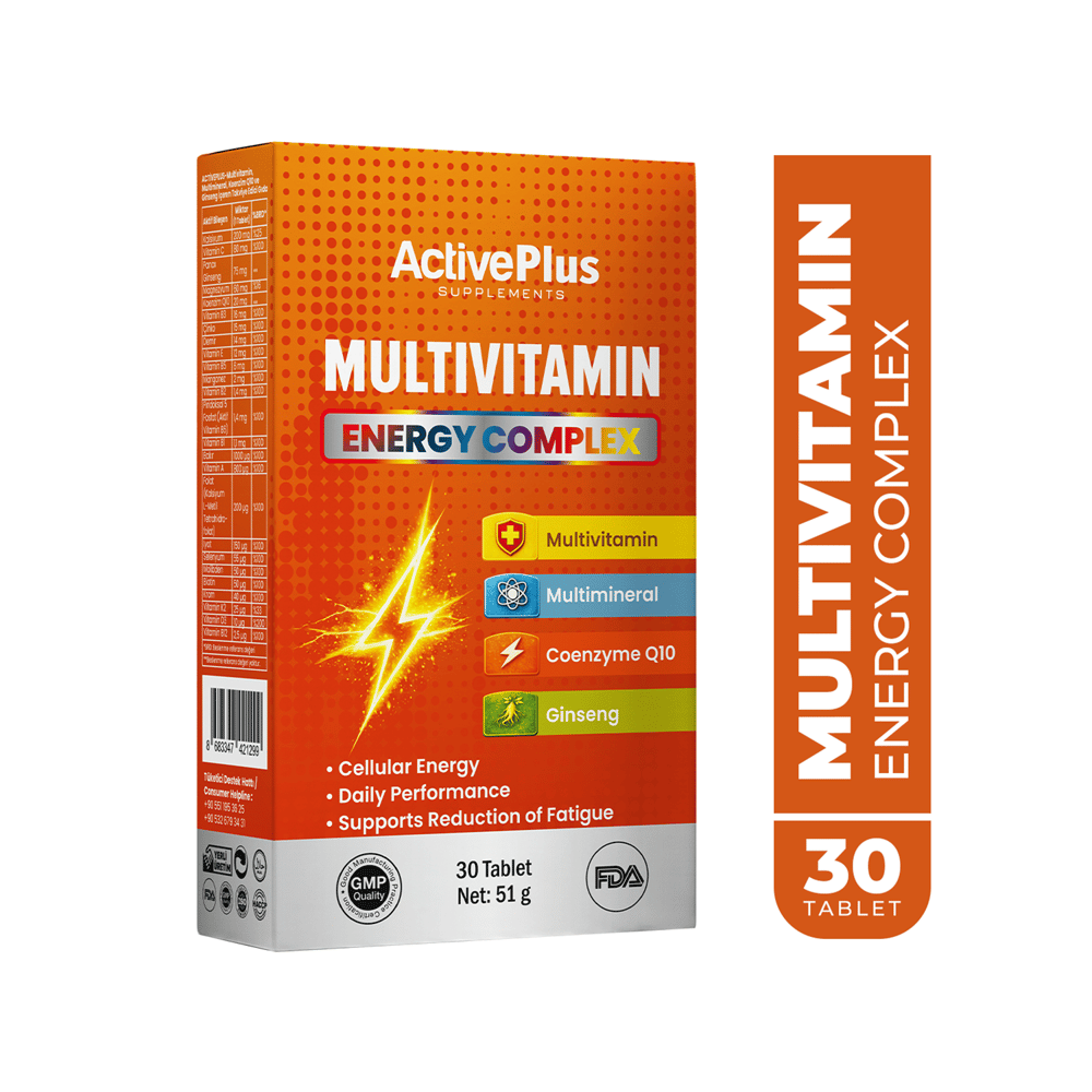 ActivePlus Multivitamin Energy Complex 30 Tablet