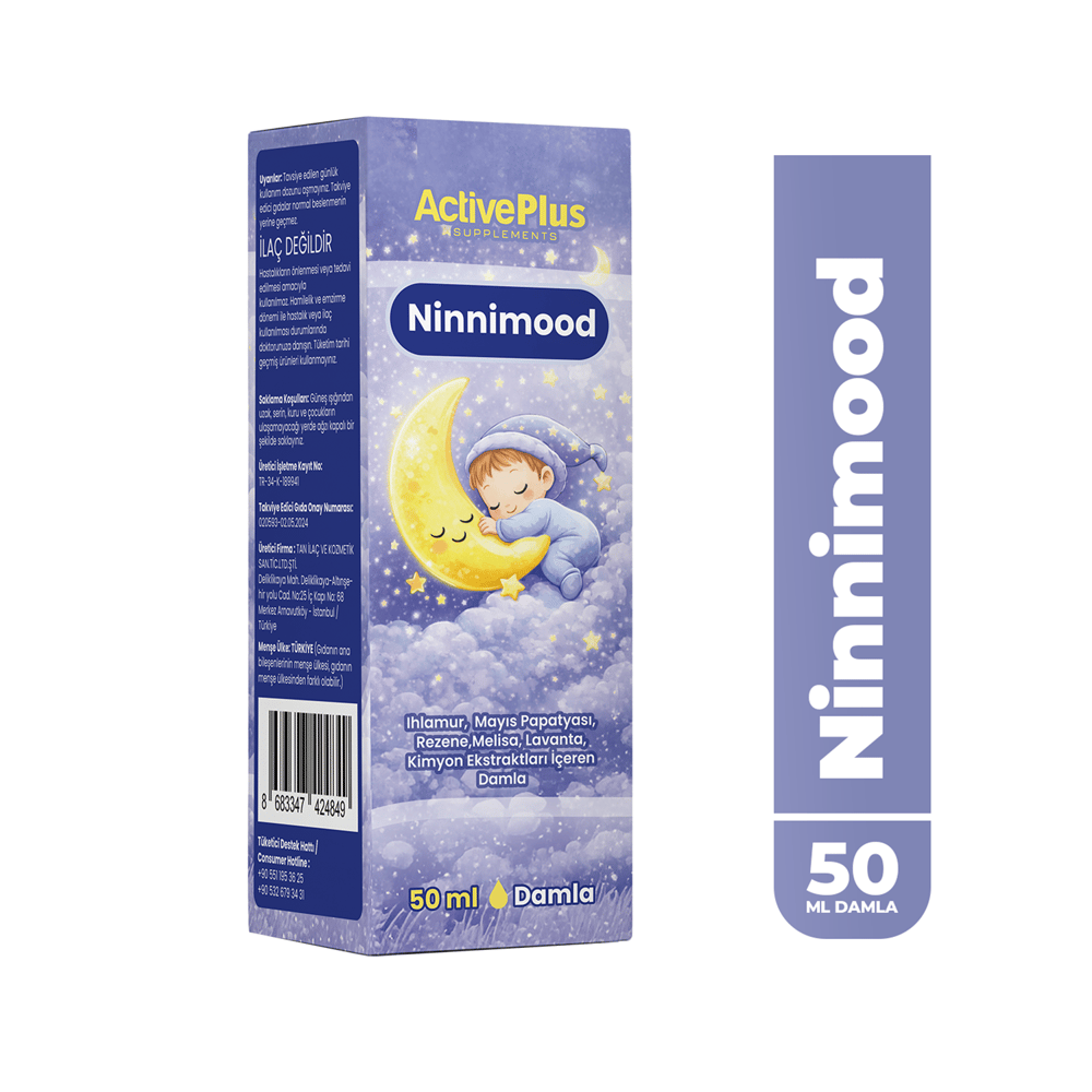 ActivePlus Ninnimood Night-Drops 50ml Damla