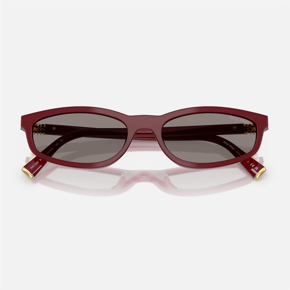 Miu Miu MU A06S 21I80Q 54 - Bordo Kadın Güneş Gözlüğü