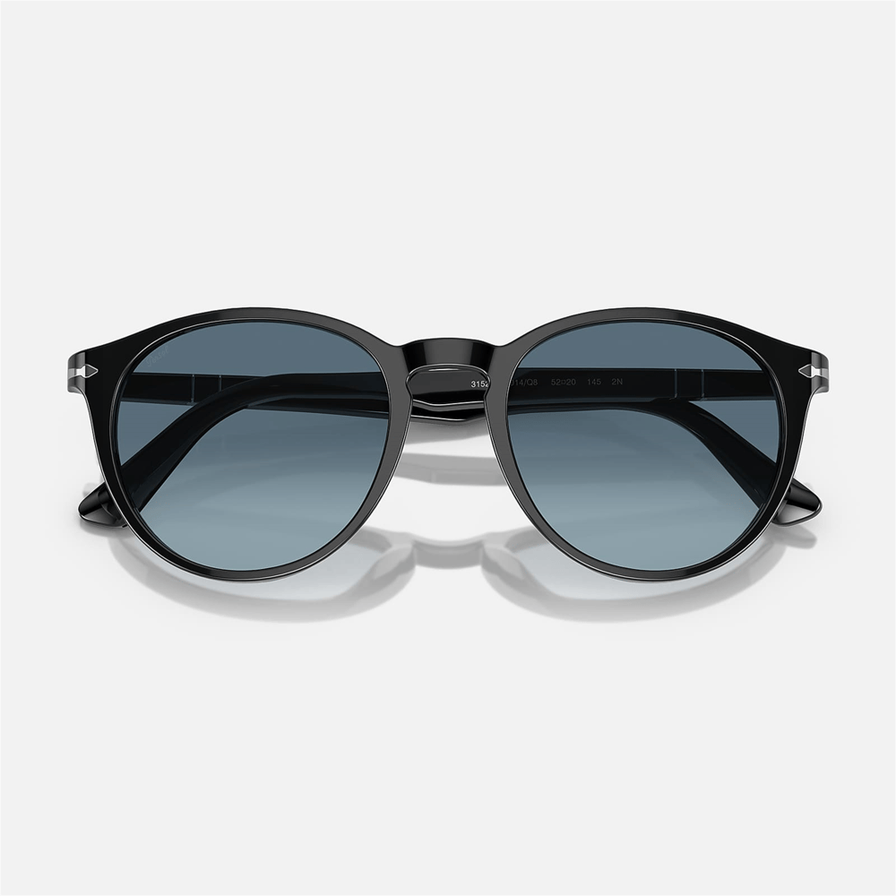 Persol Galleria PO 3152S 9014Q8 52 - Siyah Erkek Güneş Gözlüğü