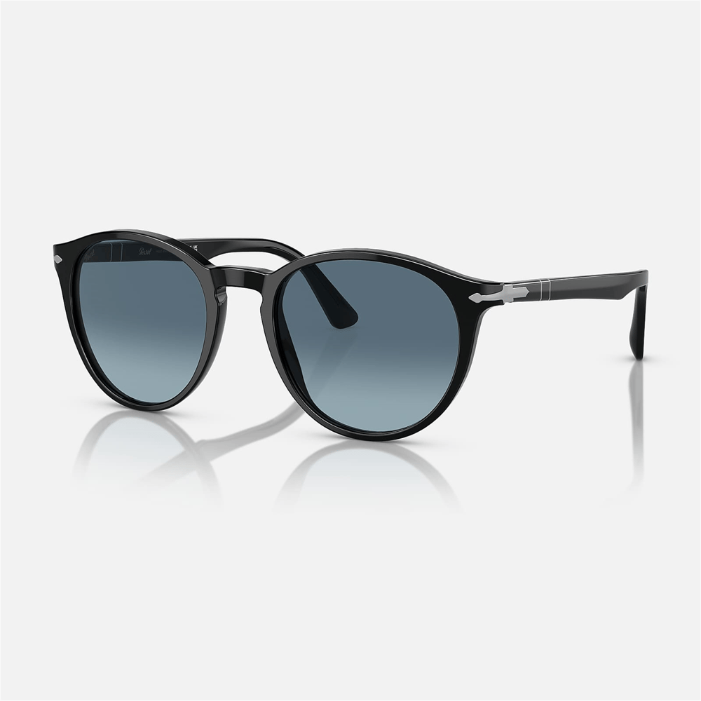 Persol Galleria PO 3152S 9014Q8 52 - Siyah Erkek Güneş Gözlüğü